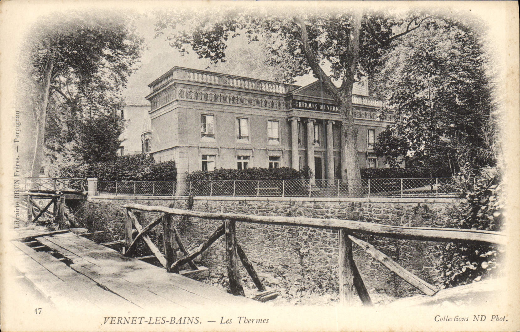CPA Vernet Les Bains Les Thermes