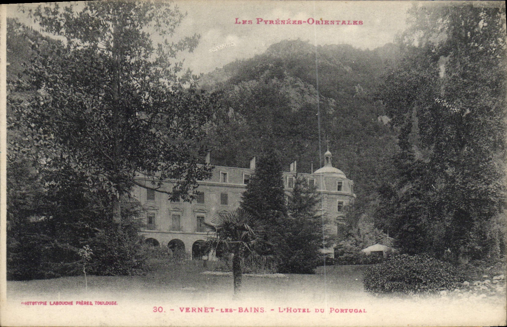 CPA Vernet Les Bains L'Hotel Du Portugal
