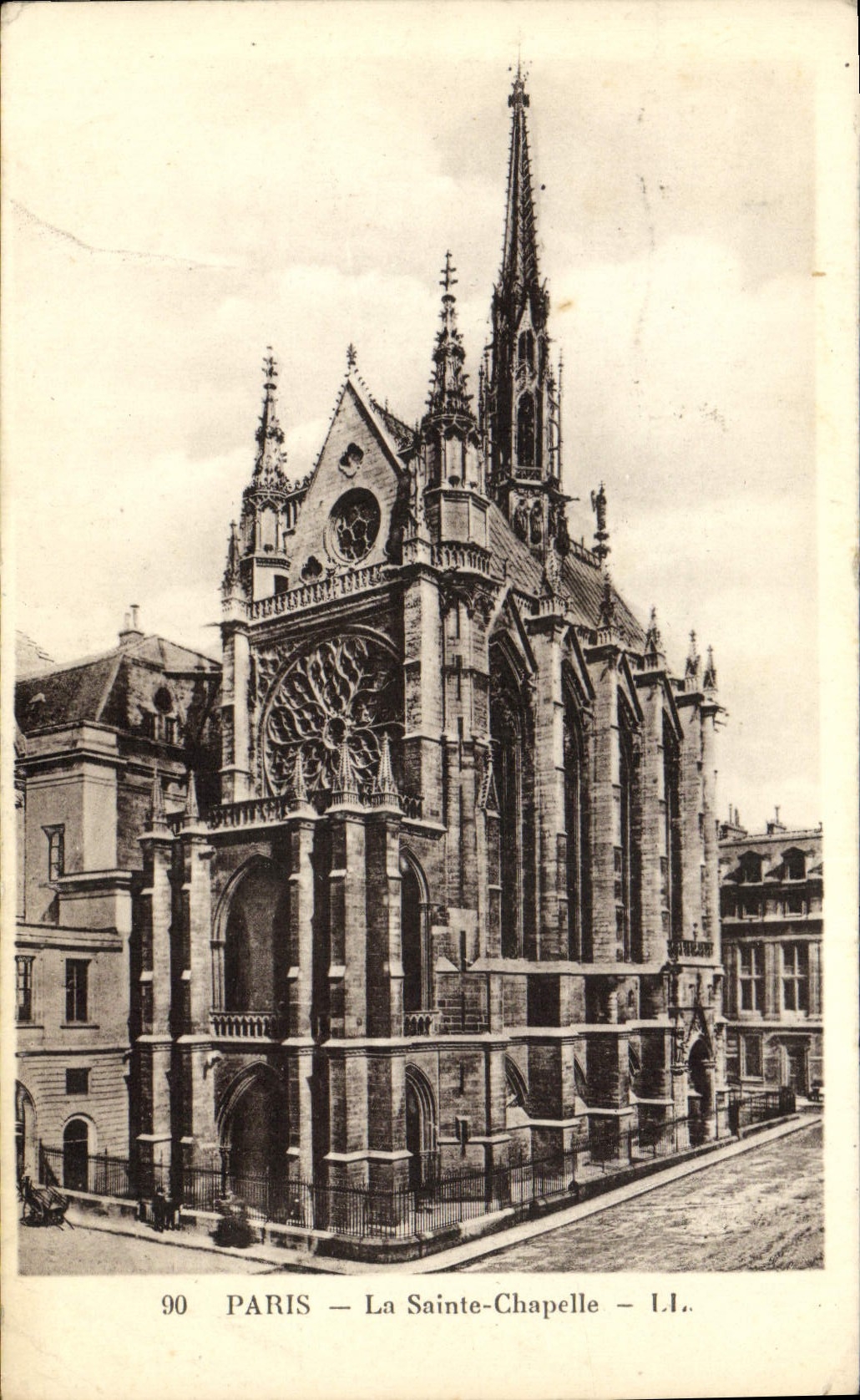 CPA Paris la Sainte Chapelle