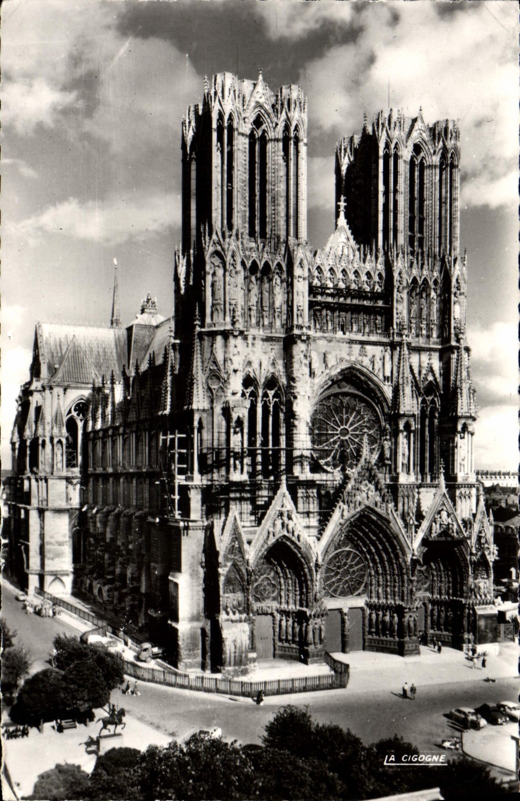 CPM Reims La Cathedrale