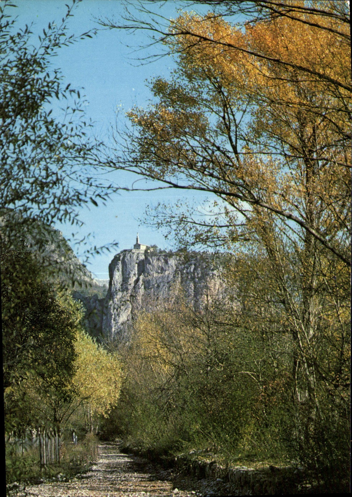MODERN CARD Castellane the Alps de Haute Provence