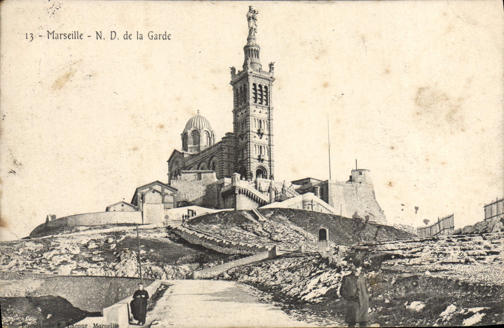 CPA Marseille ND De la Garde