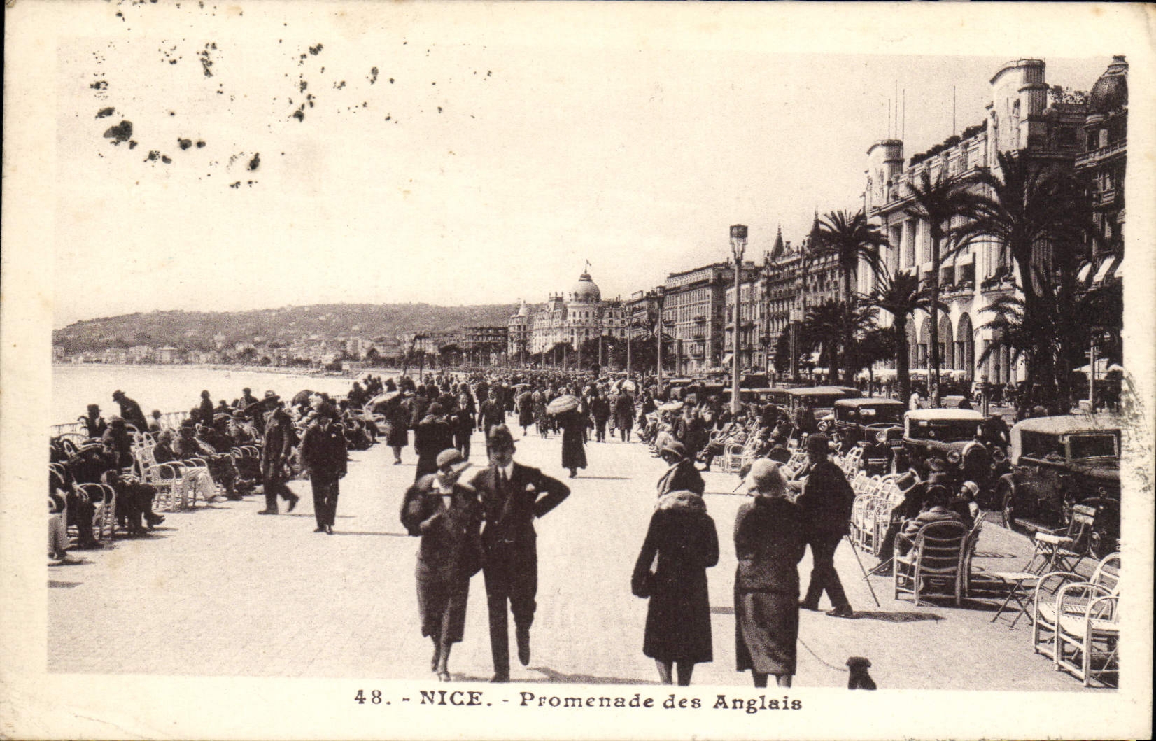 CPA Nice Promenade des Anglais