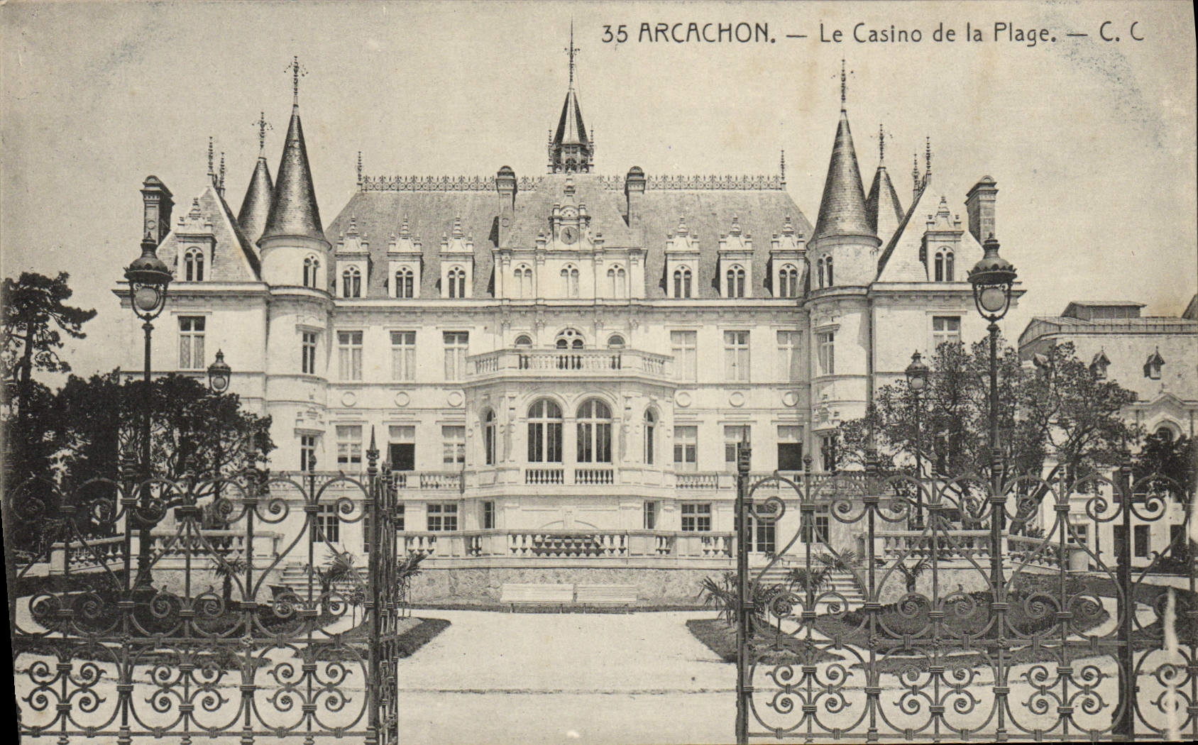CPA Arcachon Le Casino de la Plage