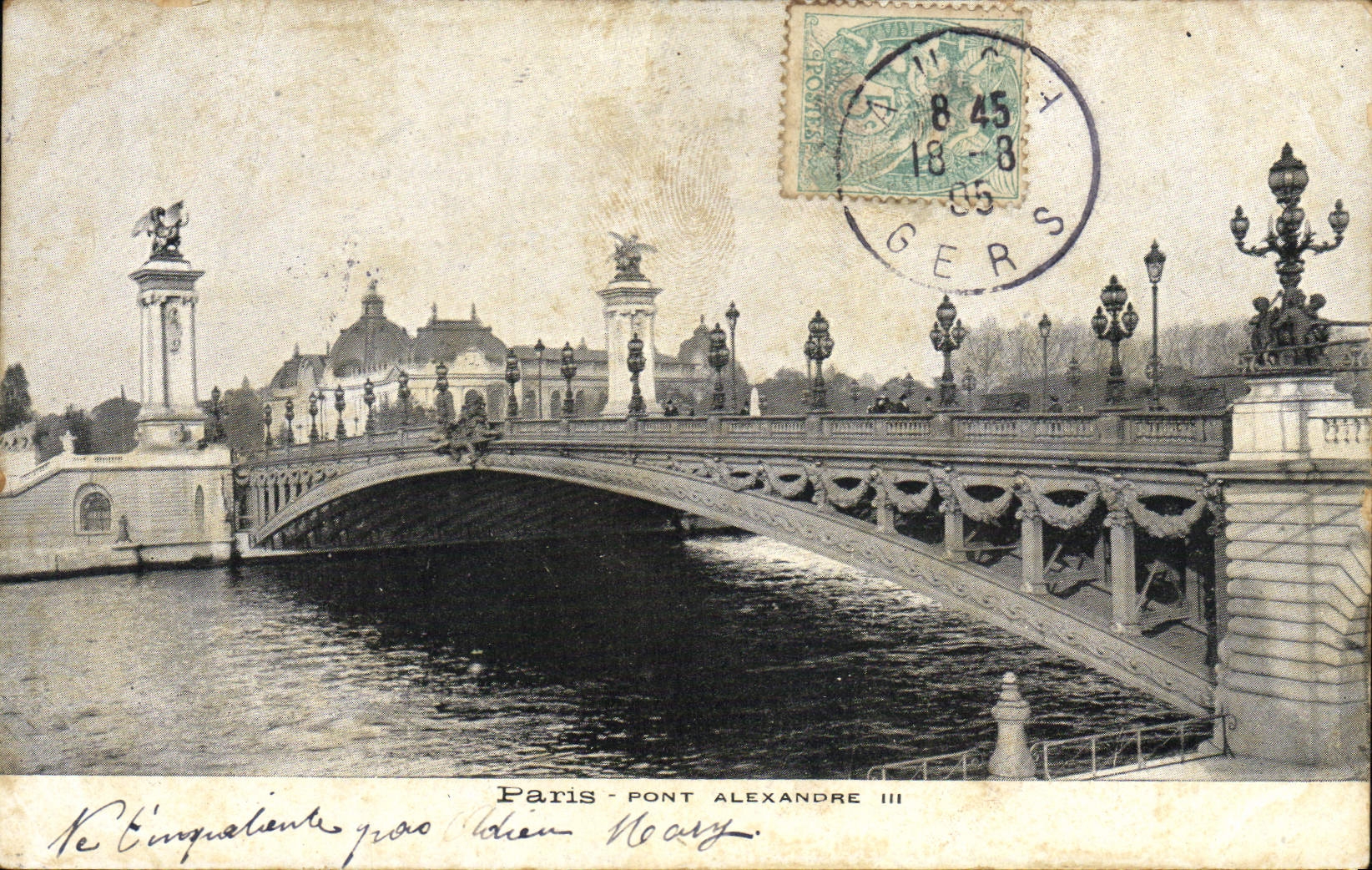 CPA Paris Pont Alexandre III