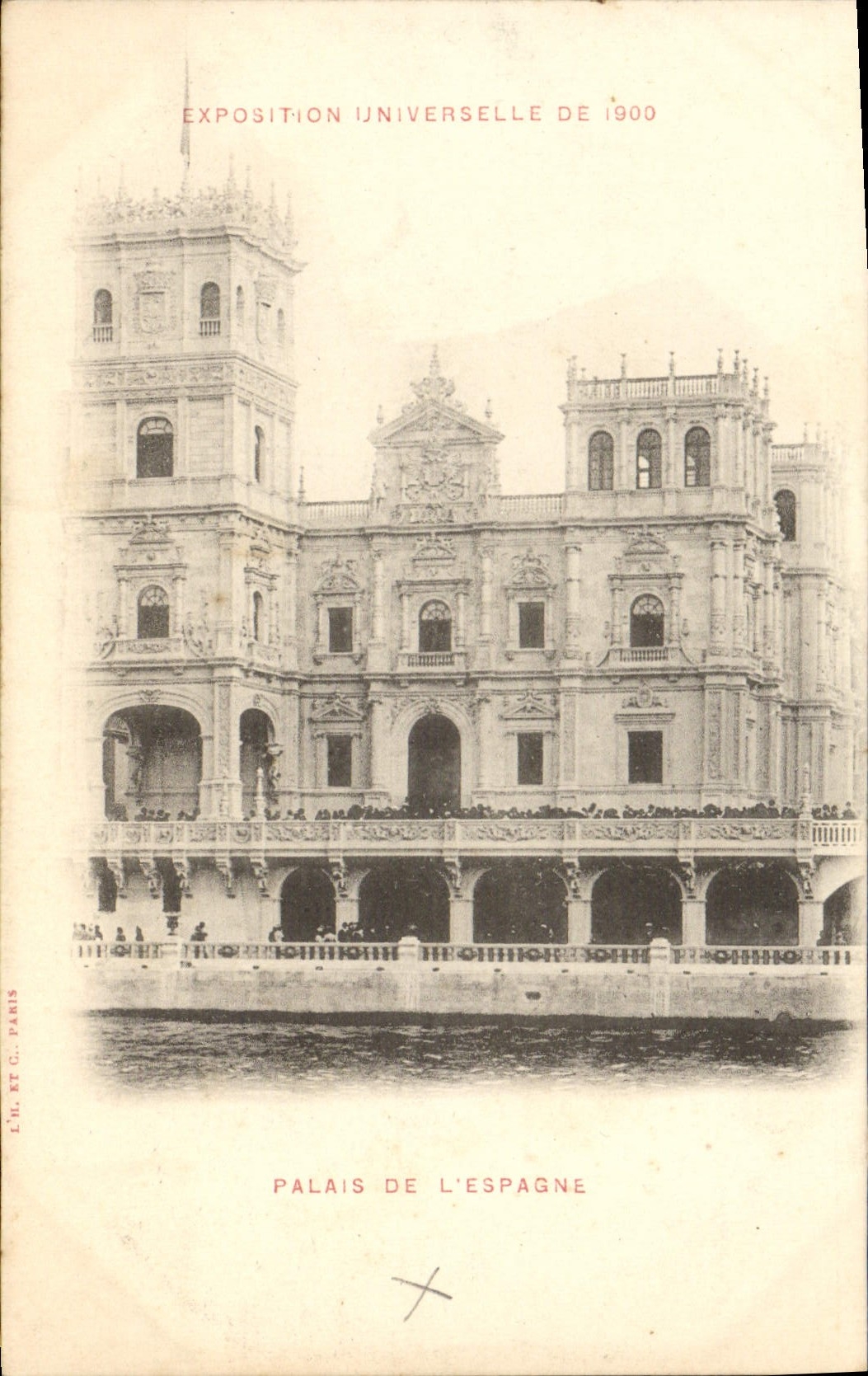 VINTAGE POSTCARD World Fair Of 1900 Paris Palate Of Egypt