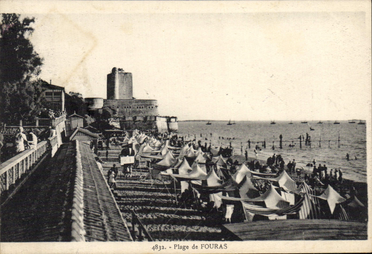 CPA Plage de Fouras