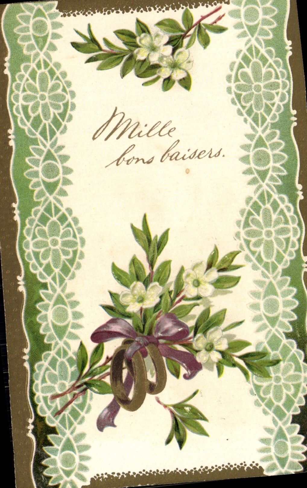 CPA Fantaisie Fleurs