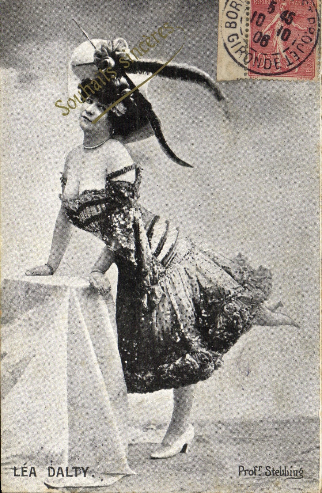 VINTAGE POSTCARD Lea Dalty
