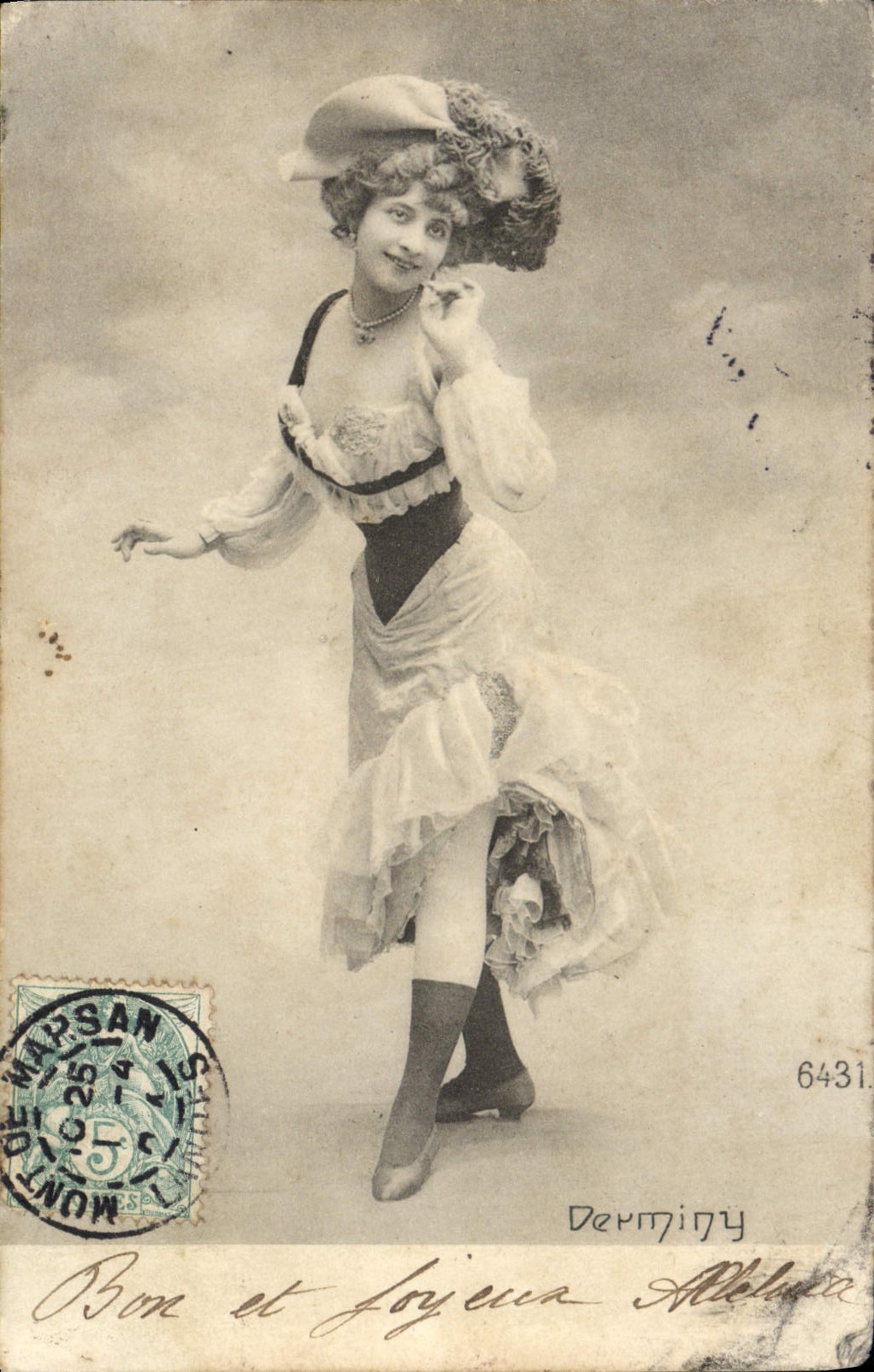 VINTAGE POSTCARD Depminy Fantasy