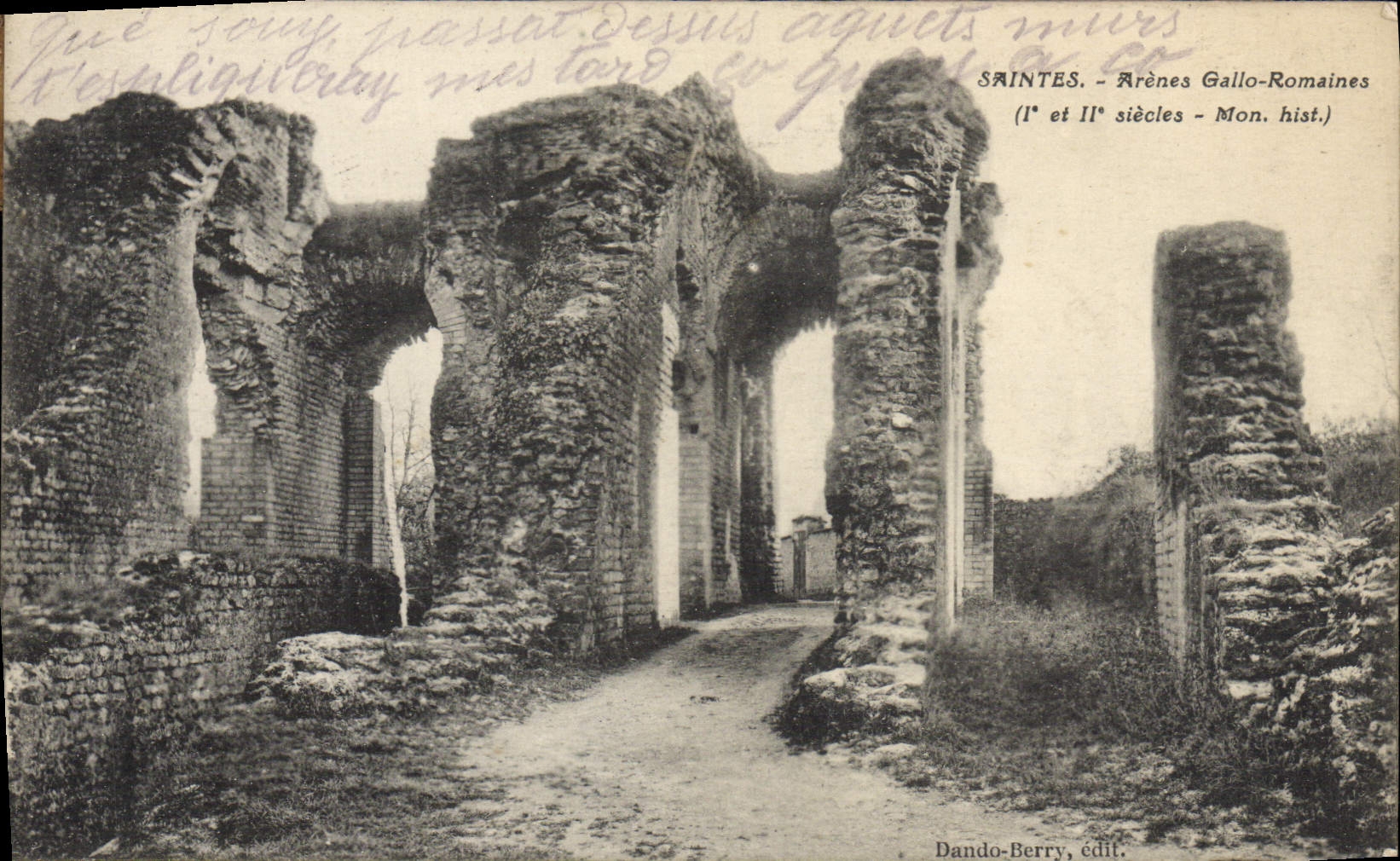 CPA Saintes Arenes Gallo Romaines