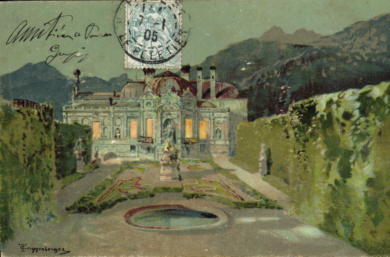 CPA Chateau Fantaisie 