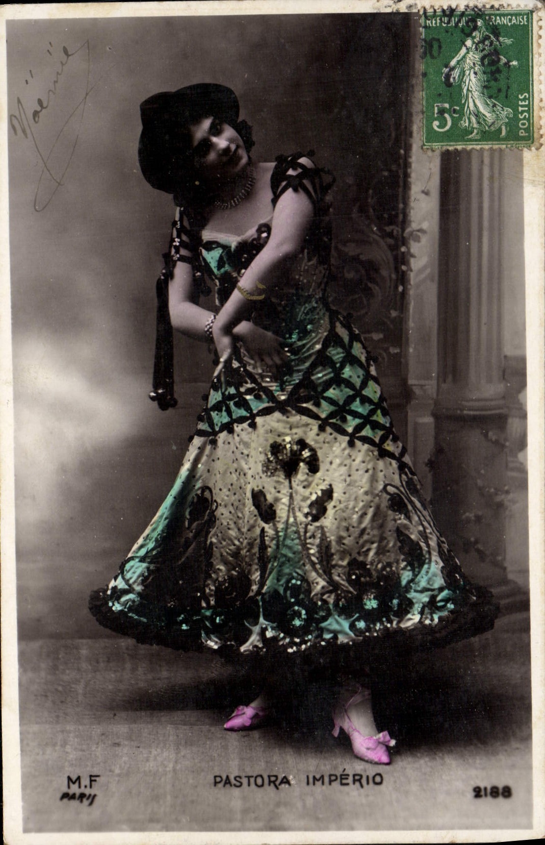 VINTAGE POSTCARD Fantasy Pastora Imperio
