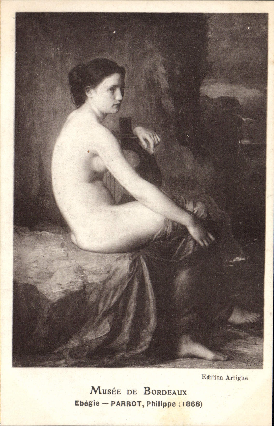 CPA Musee De Bordeaux Ebegie Parrot Philippe