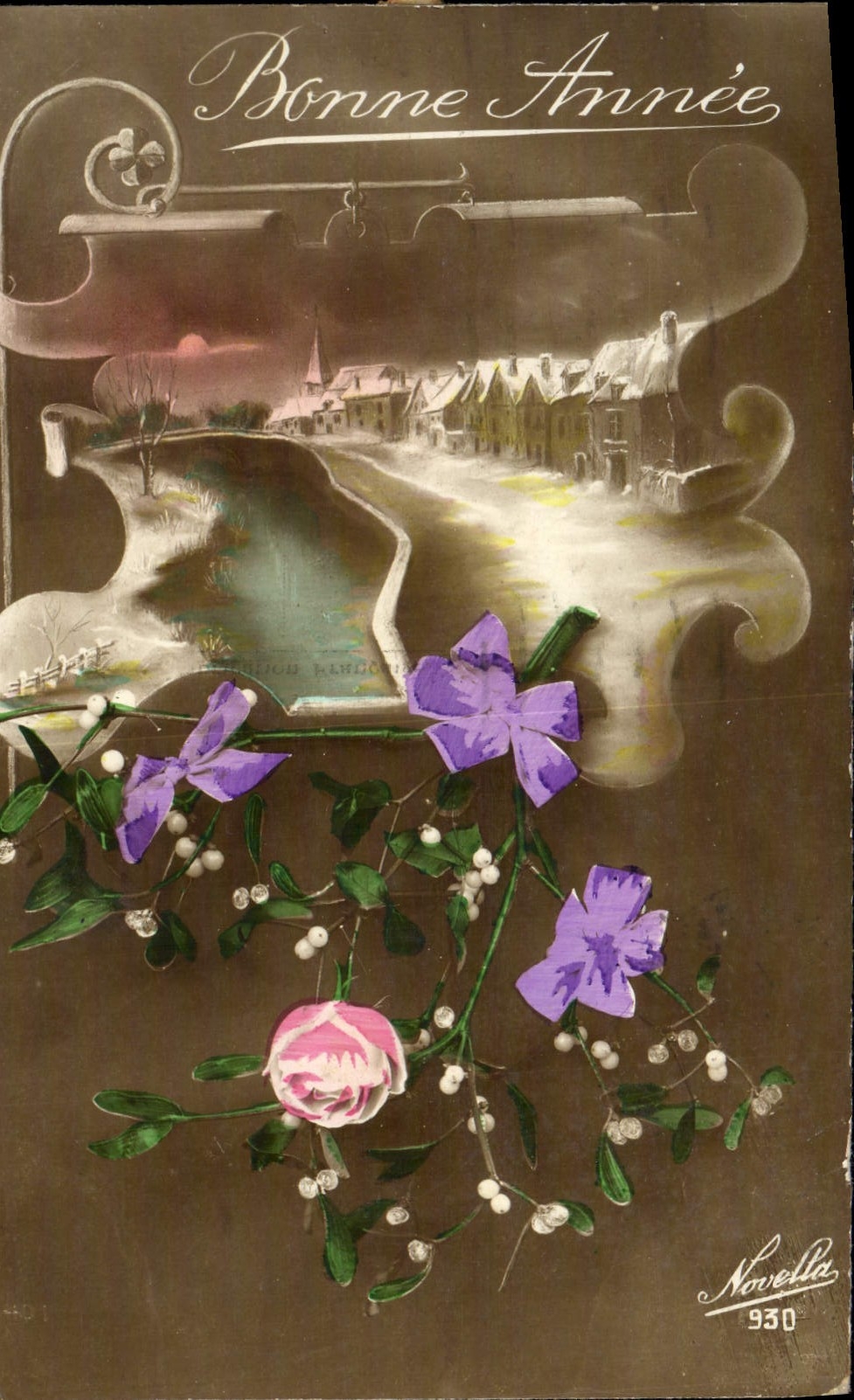 CPA Fantaisie Bonne Annee