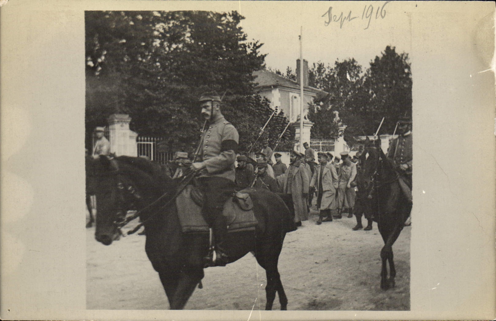 Real photo Soldiers Militaria 1916