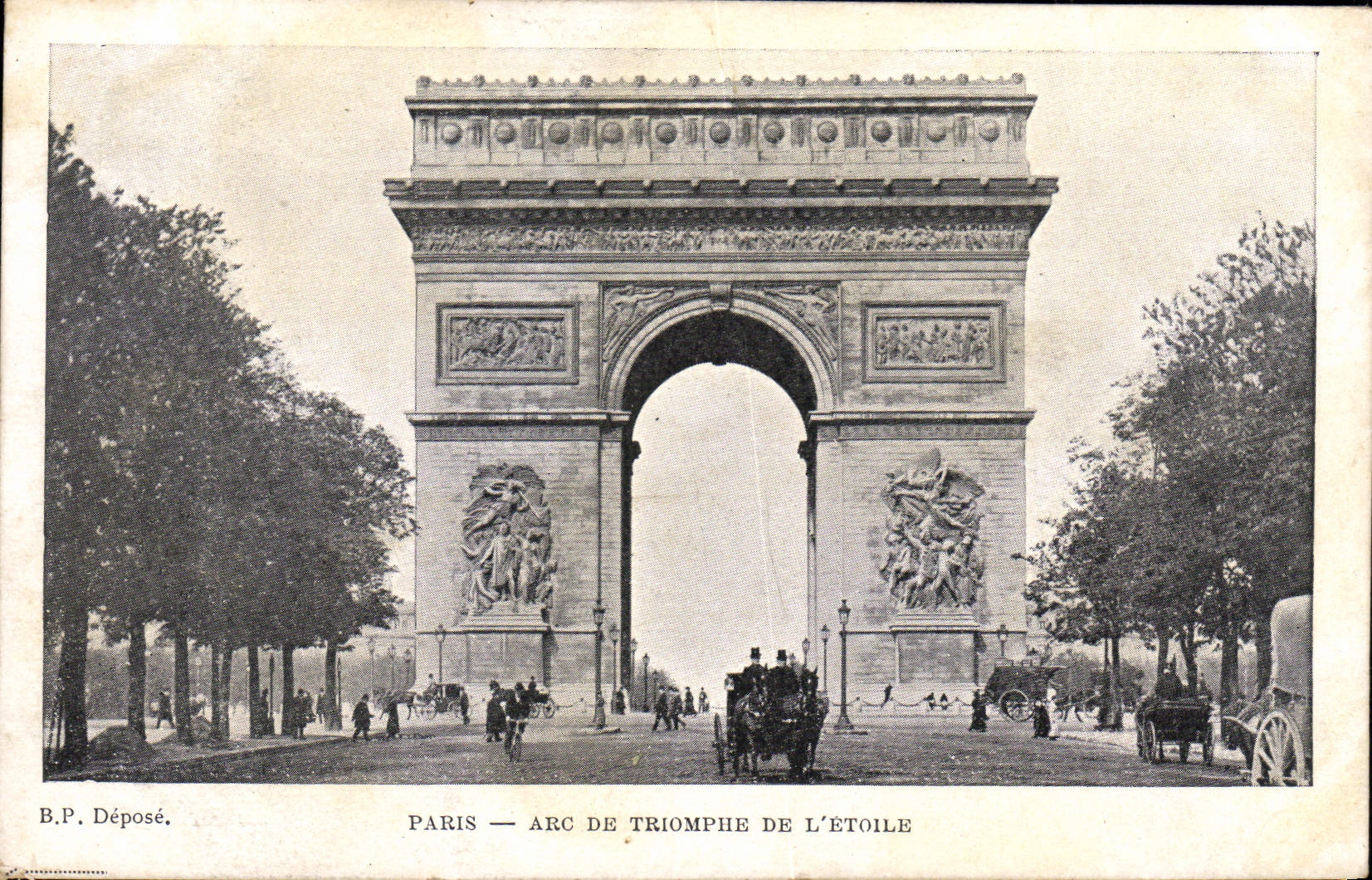 CPA Paris Arc De Triomphe De L'Etoile