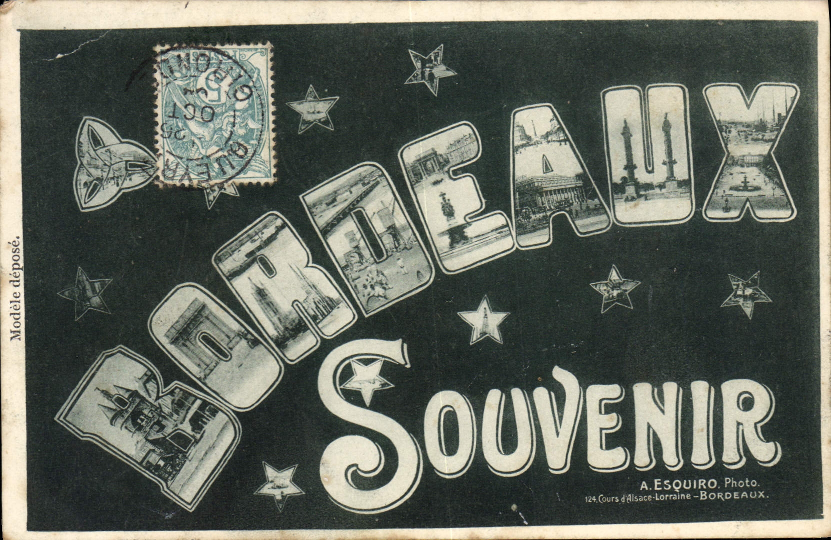 CPA Bordeaux Souvenir
