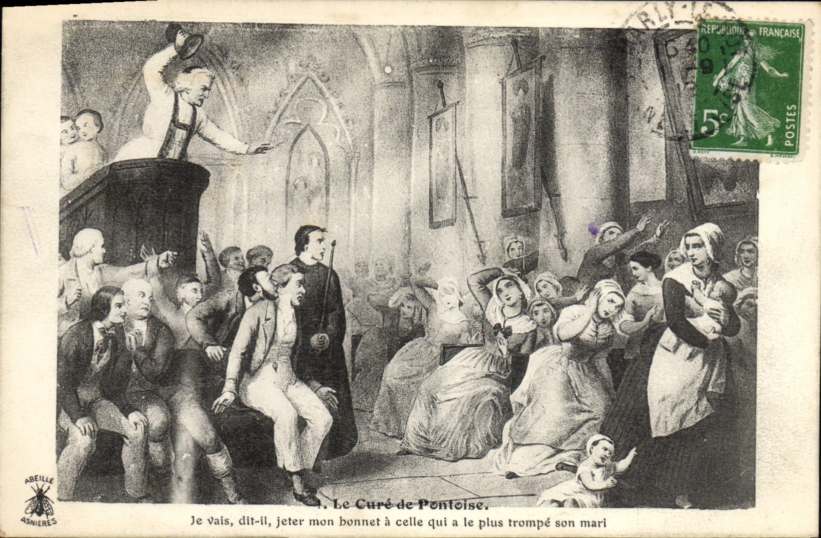 CPA Le Cure De Pontoise