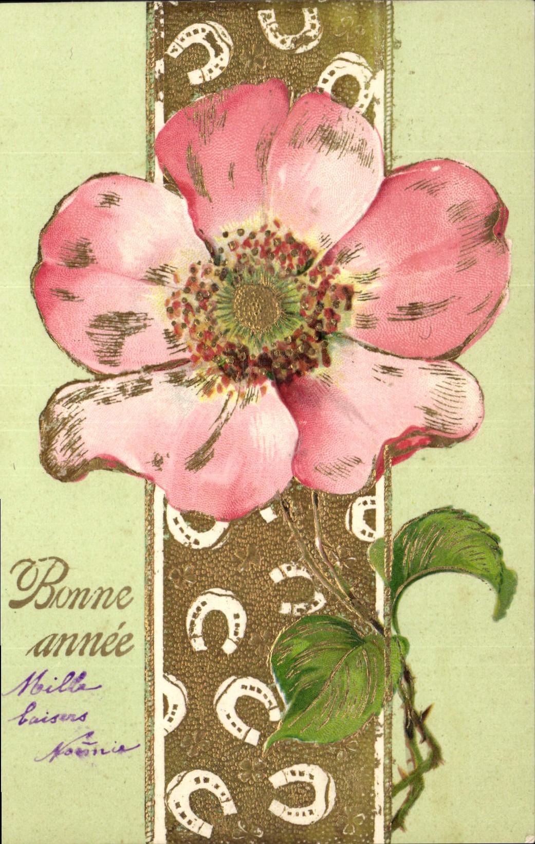CPA Fantaisie Fleurs