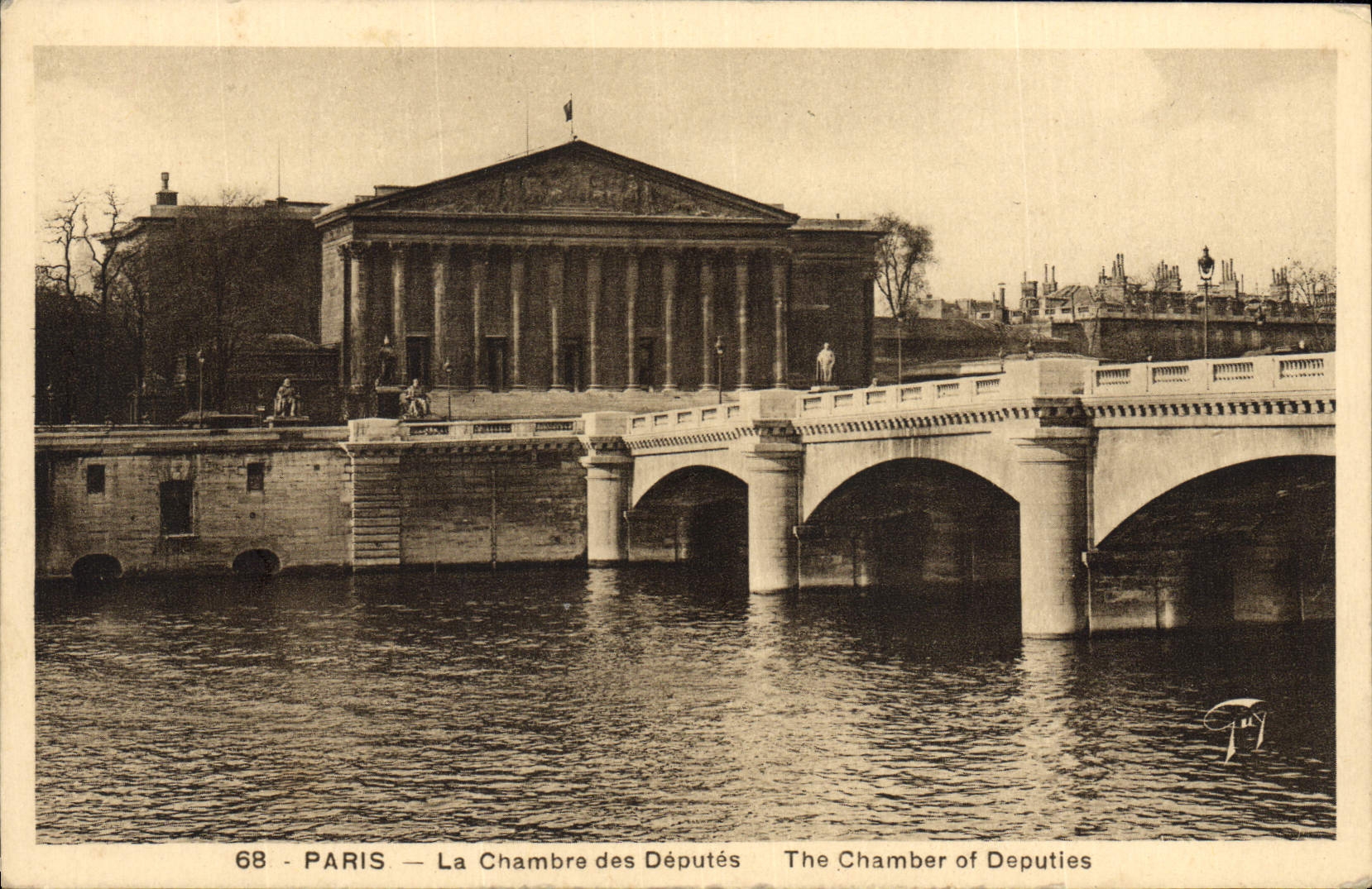 CPA Paris La chambre des Deputes