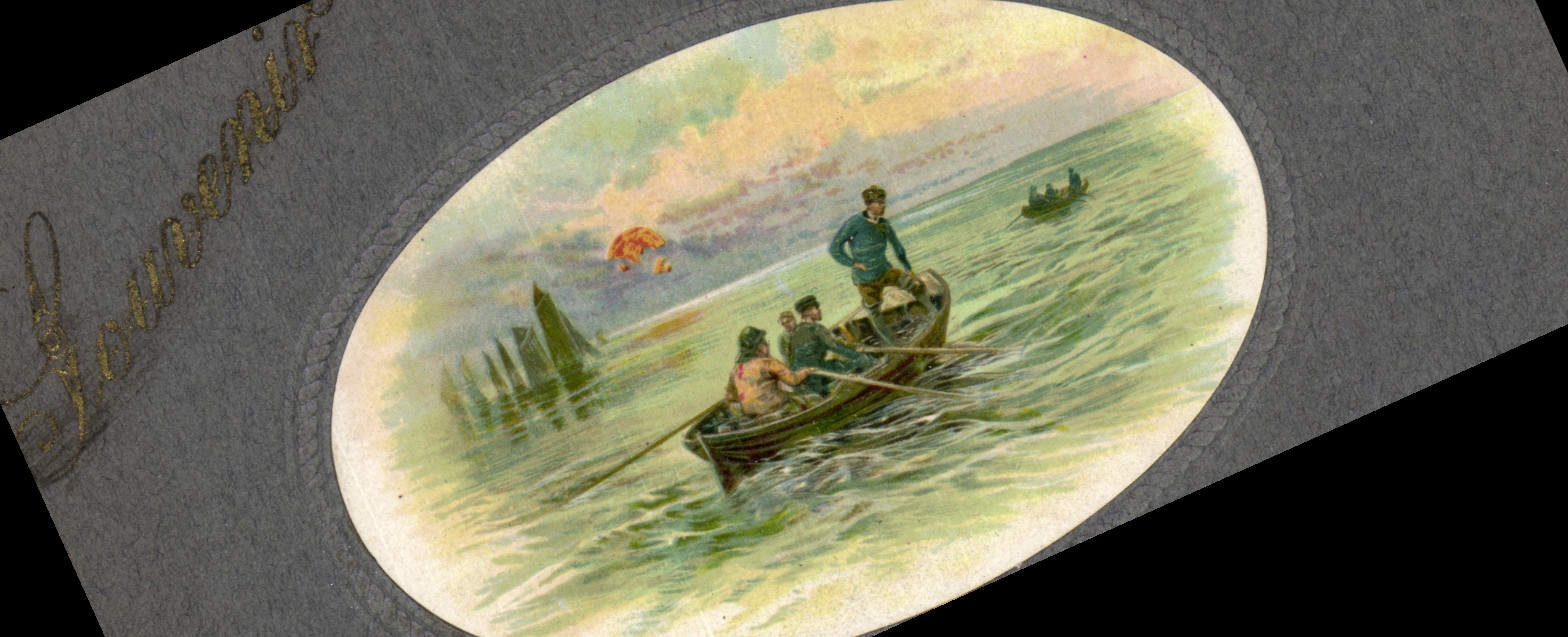 CPA Fantaisie Bateau Peche 