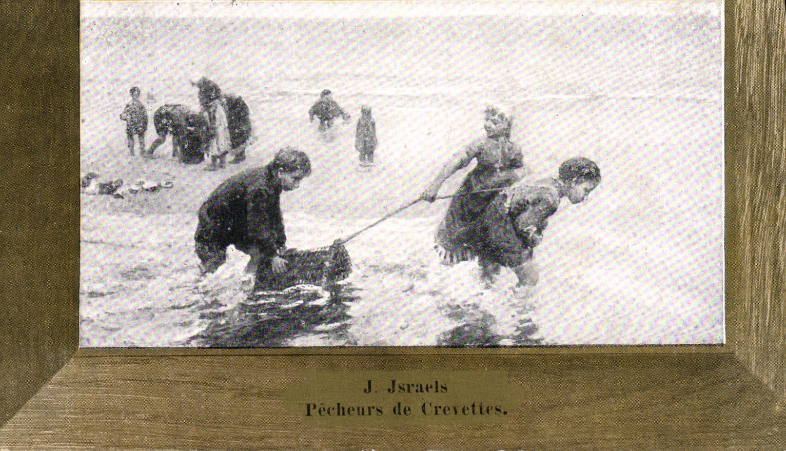 CPA Fantaisie Jsraels Pecheurs de crevettes
