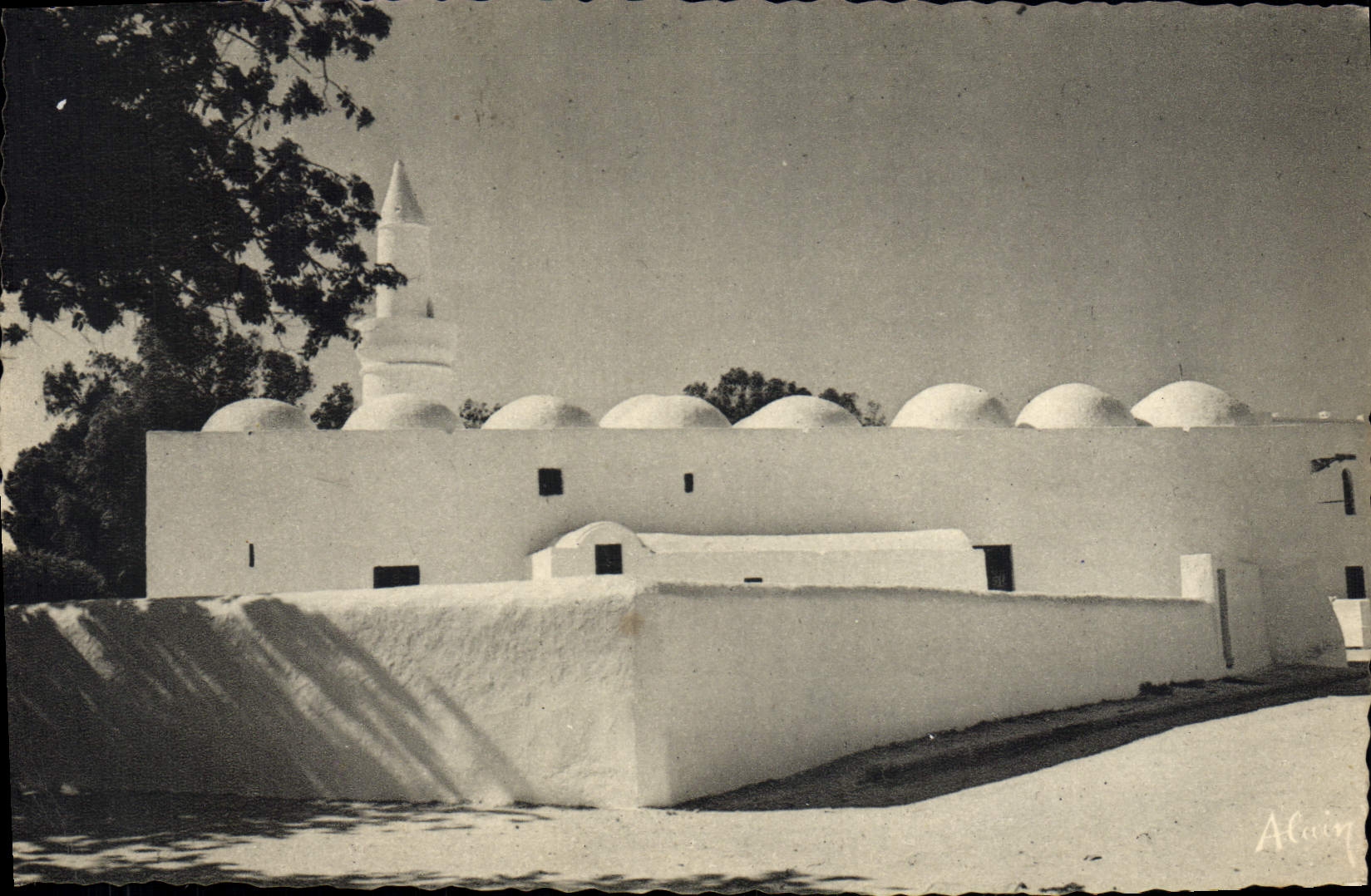 POSTAL MODERNA mezquita del turco de Jerba