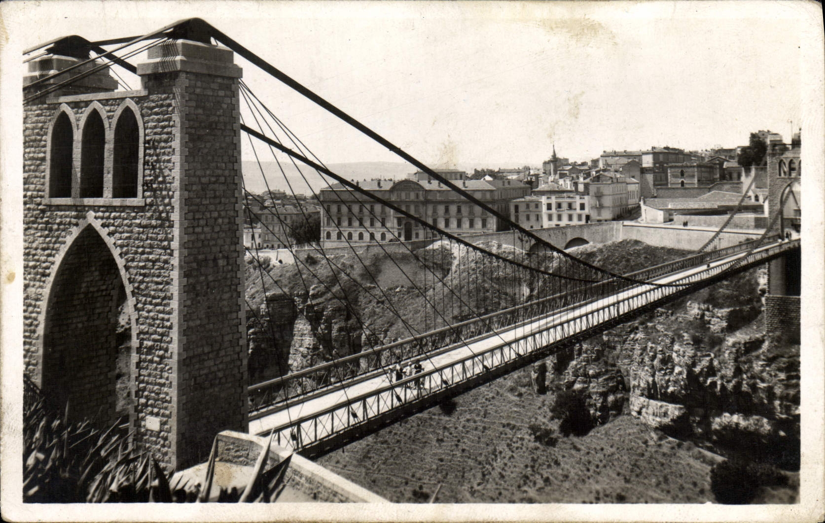 POSTAL MODERNA Constantina el puente De Sidi Mcid y Sr. Cid de la universidad