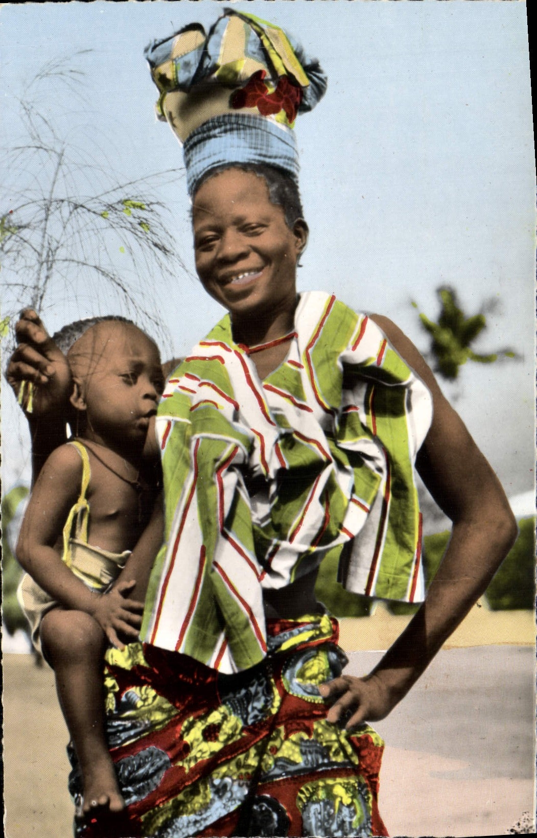 MODERN CARD Africa Colors Mother And color