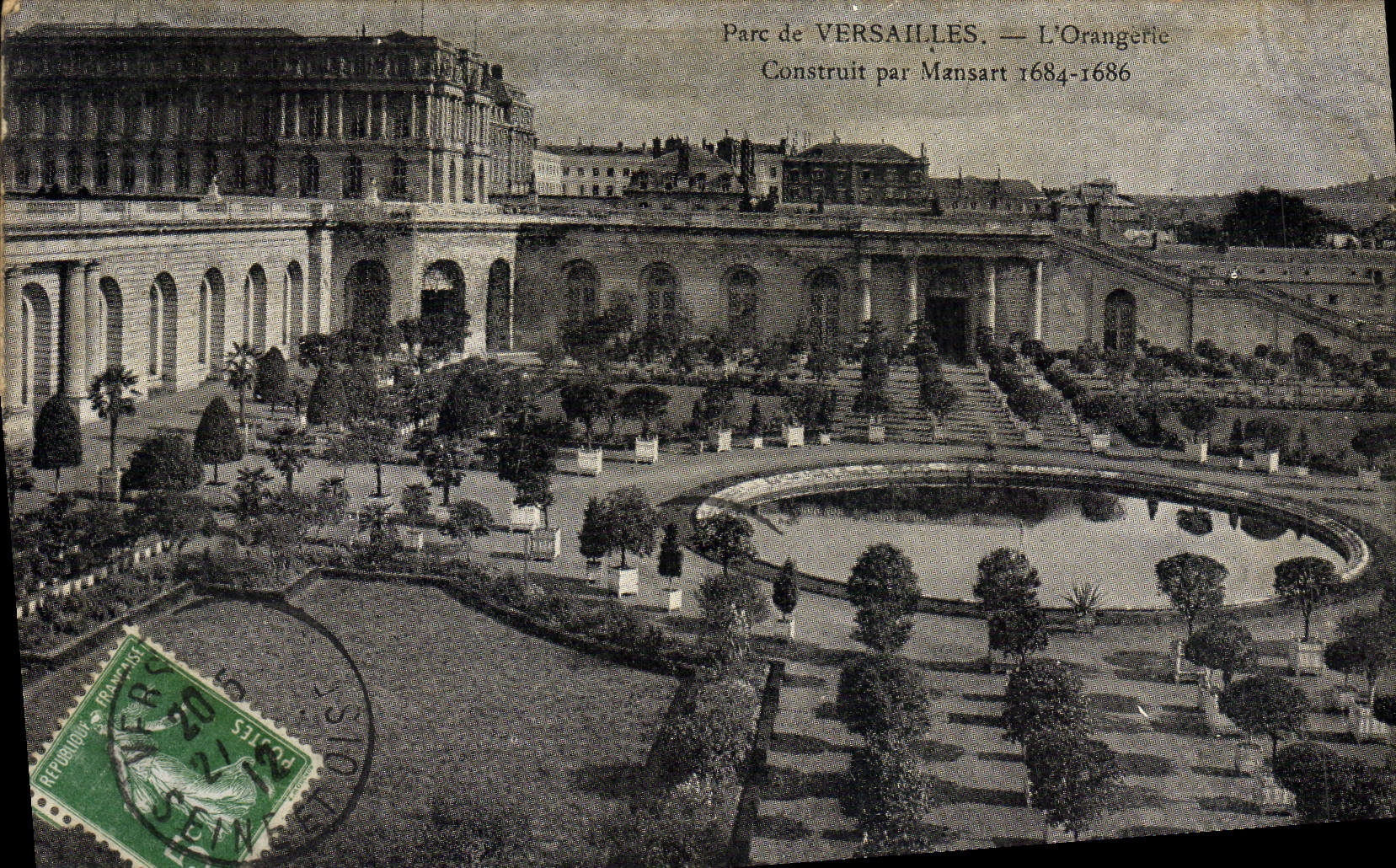CPA Parc De Versailles L'Orangerie