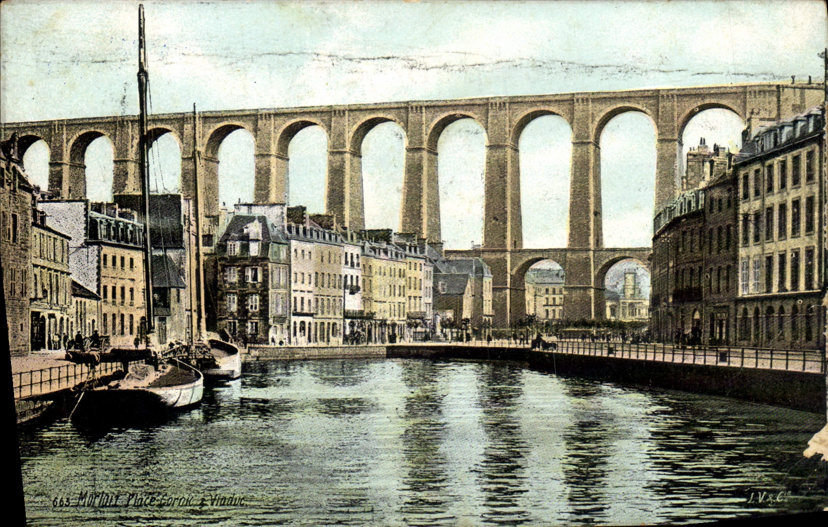 CPA Morlaix Viaduc