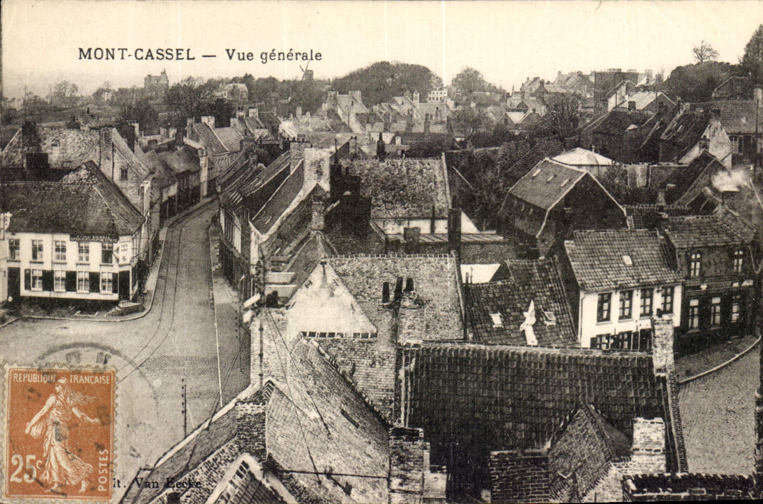 CPA Mont Cassel Vue Generale