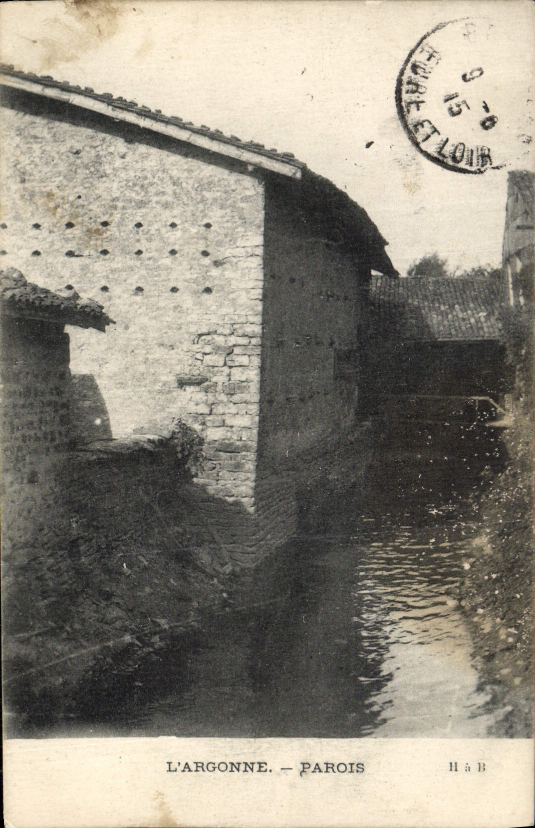 VINTAGE POSTCARD Argonne Walls