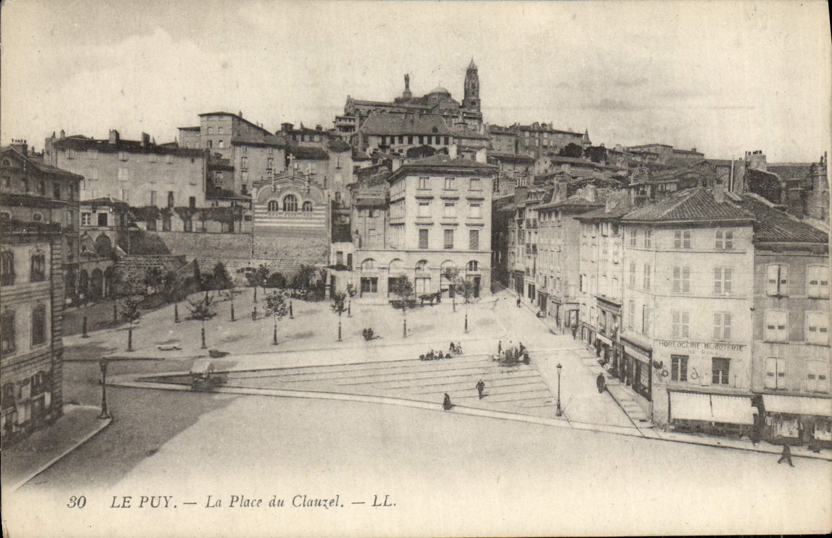CPA Le Puy La Place Du Clauzel