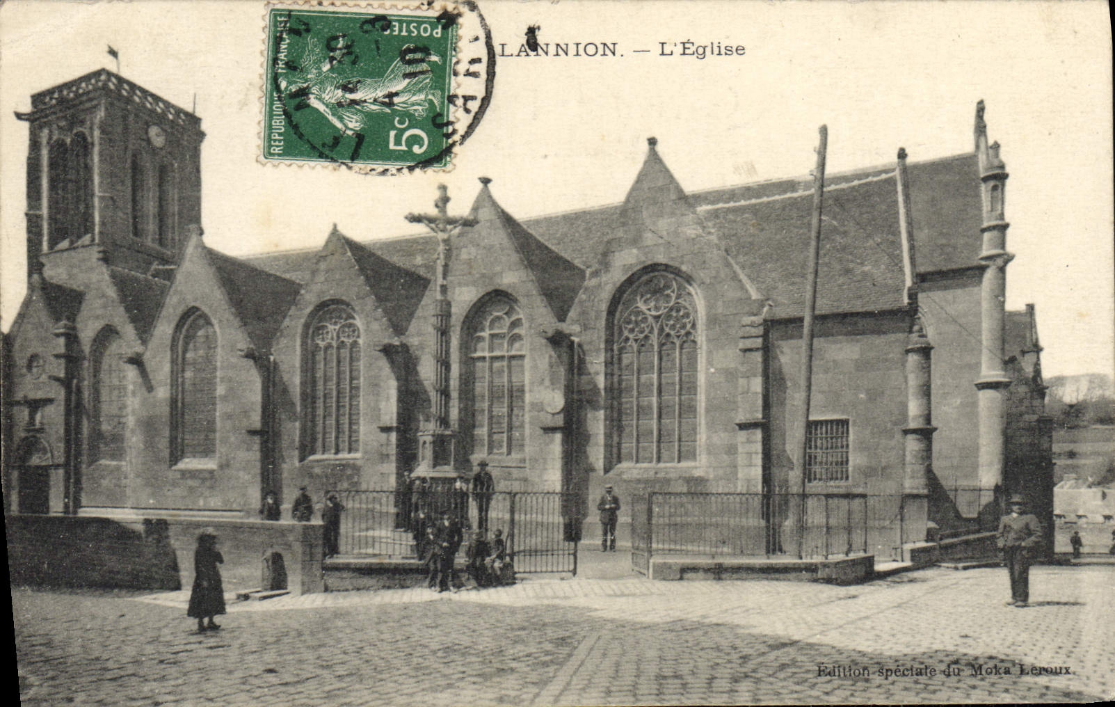 CPA Lannion L'Eglise