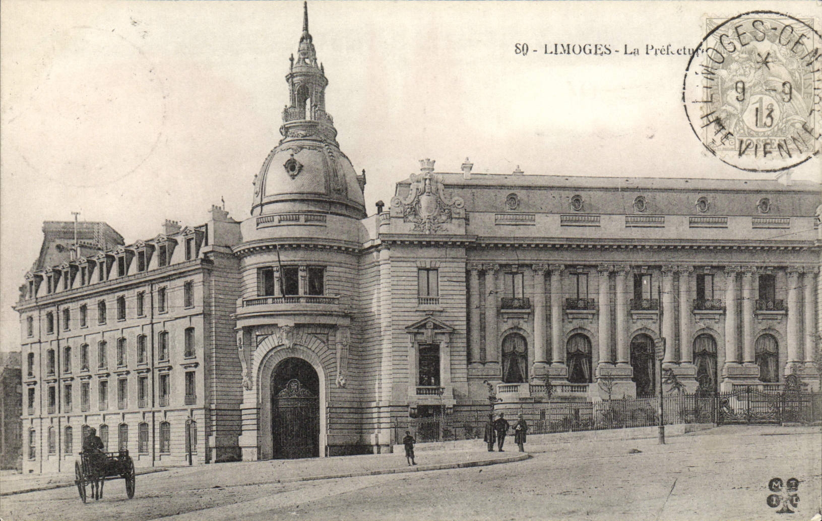 CPA Limoges La Prefecture