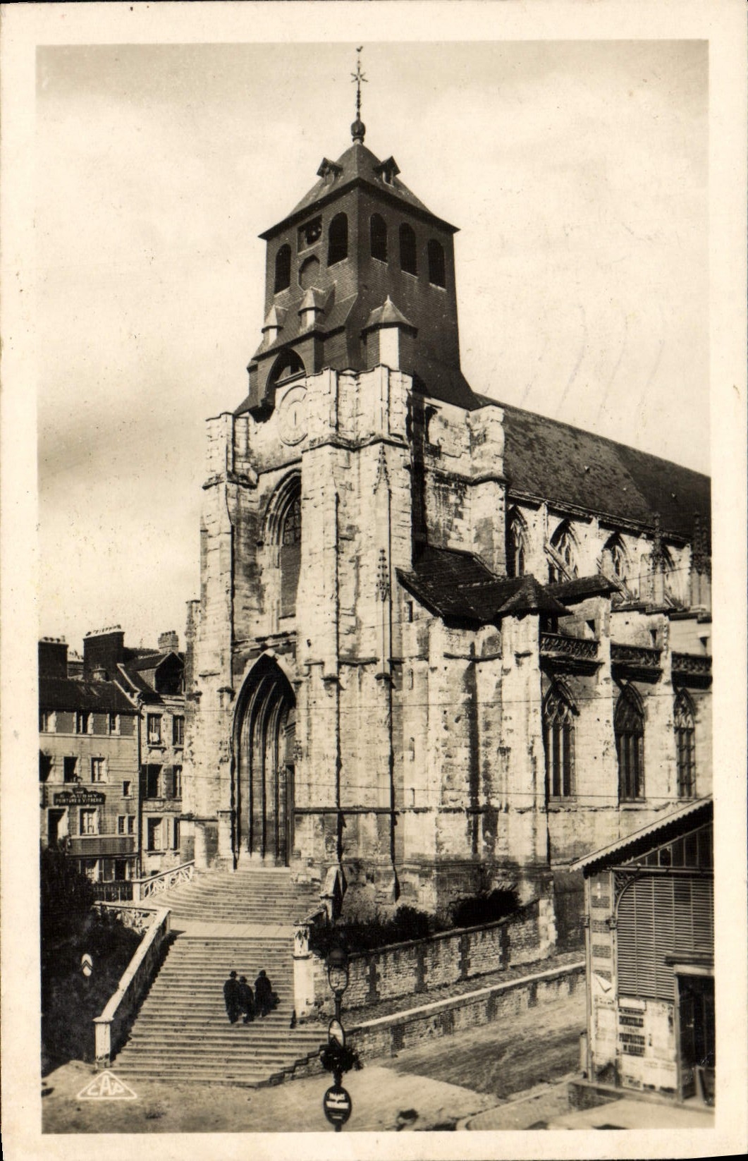 CPA Lisieux L'Eglise St Jacques