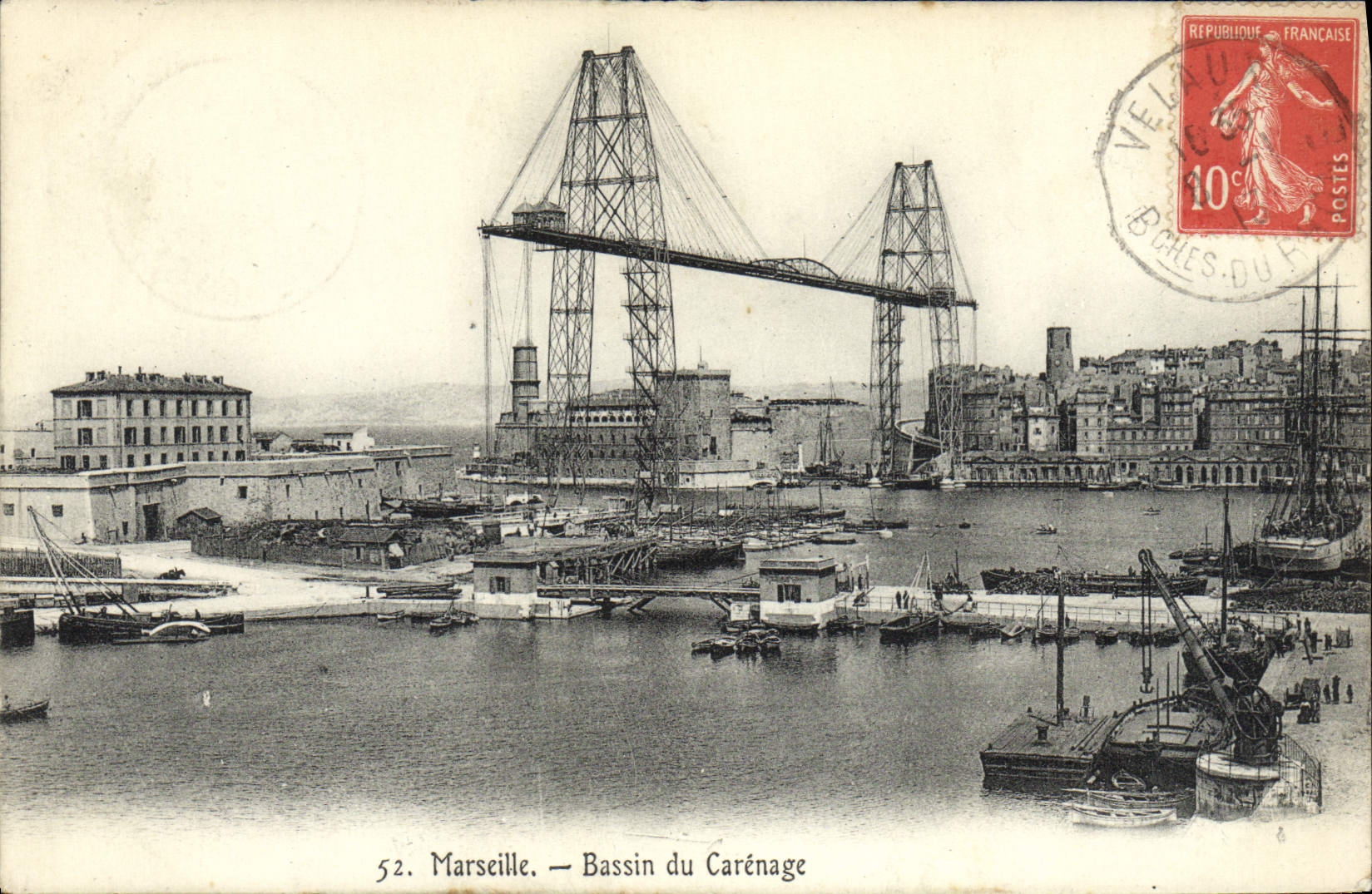 CPA Marseille Bassin Du Carenage