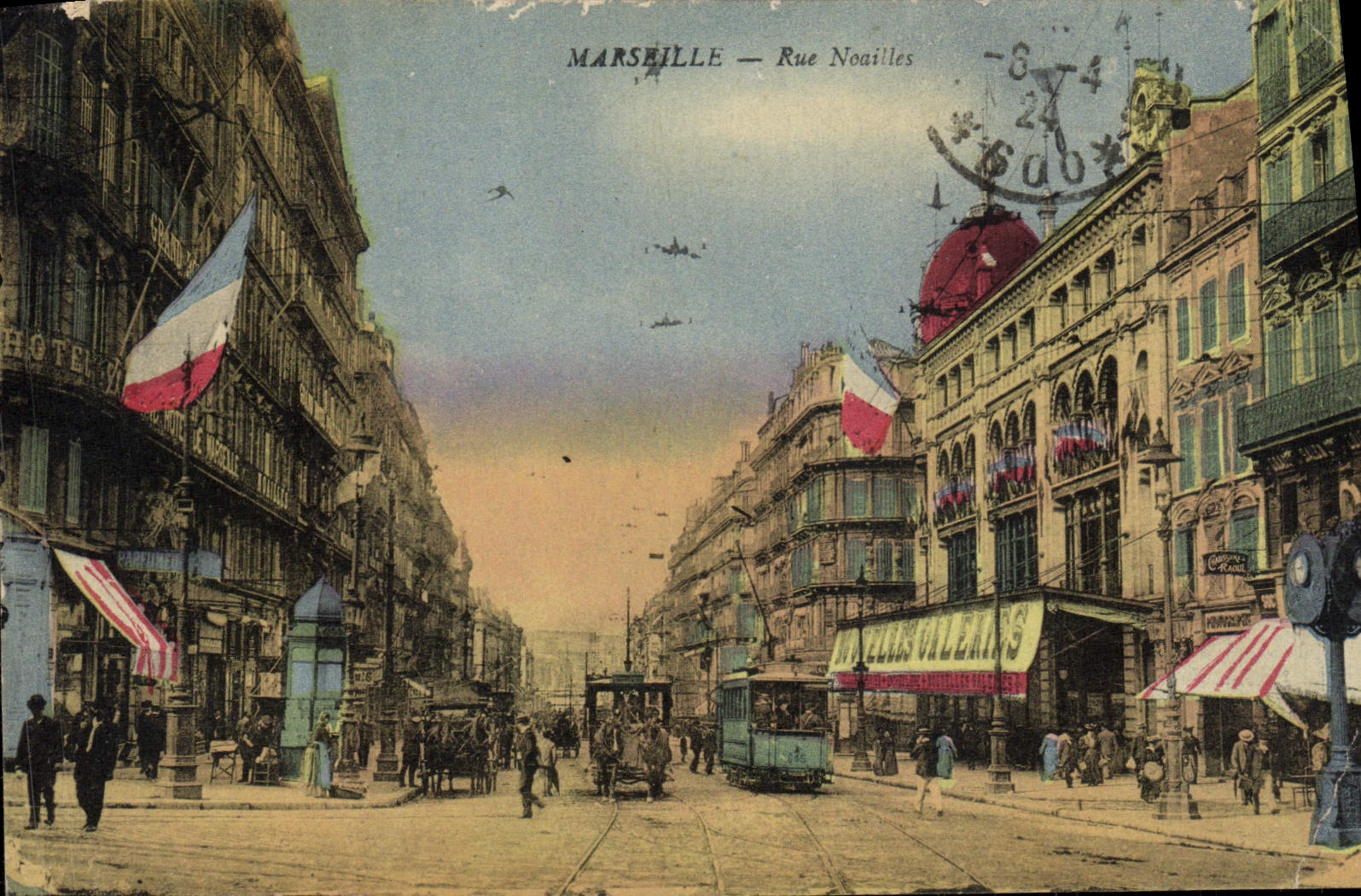 CPA Marseille Rue Noailles
