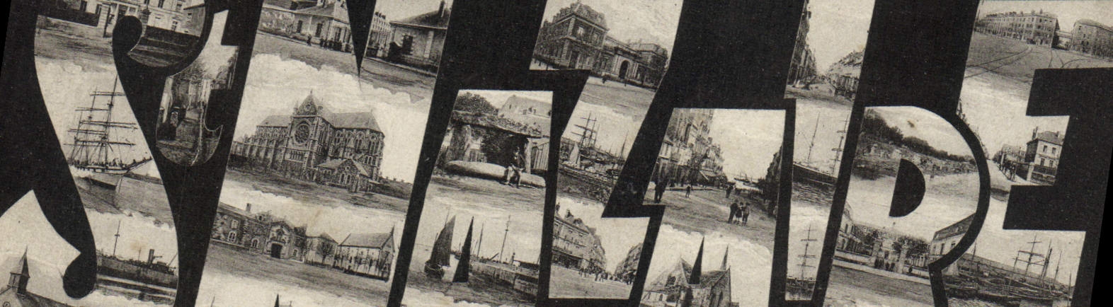 VINTAGE POSTCARD Saint Nazaire