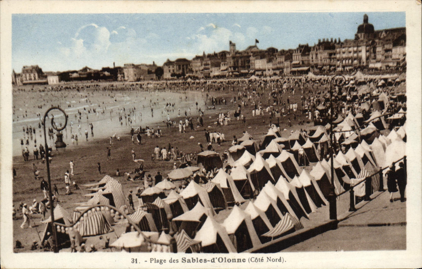 CPA Plage Des Sables D'Olonne