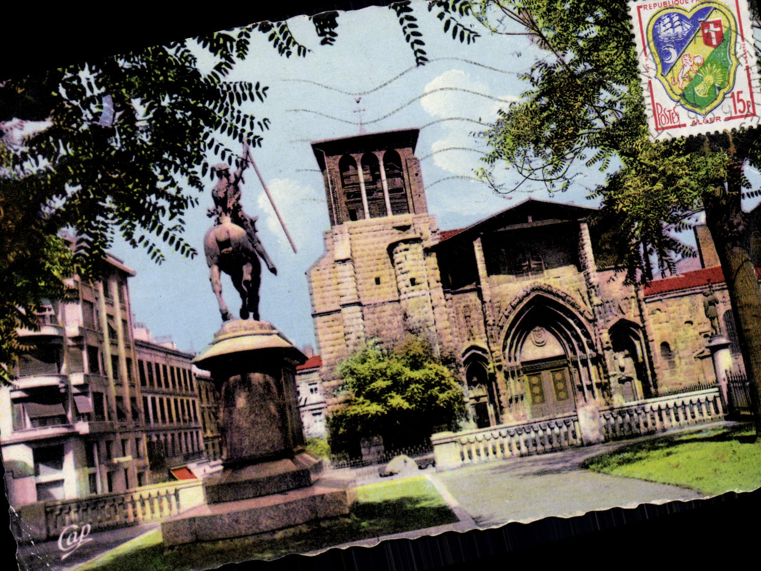 MODERN CARD Holy Etienne the Large Church