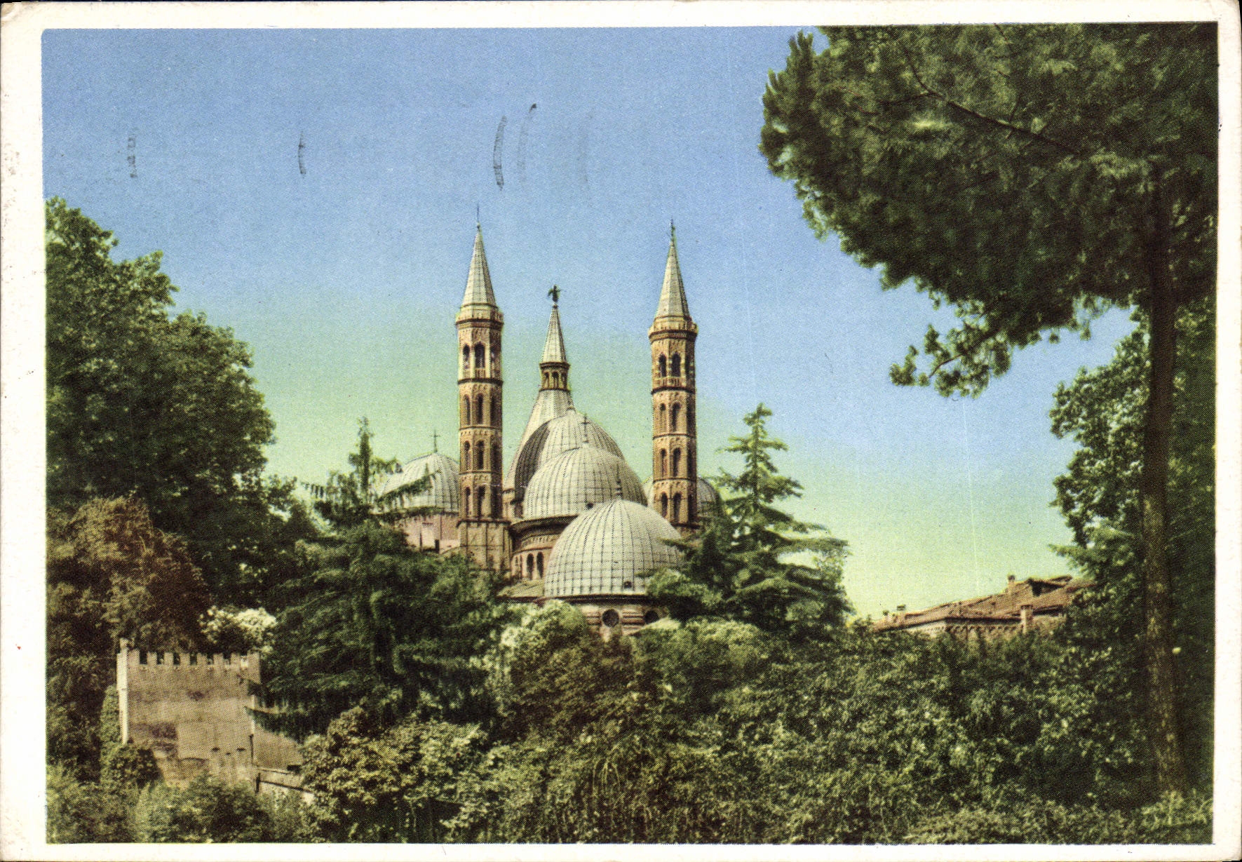 CPM Dalla Basilica Del Santo Di Padova Gradito Vi Guinga Il