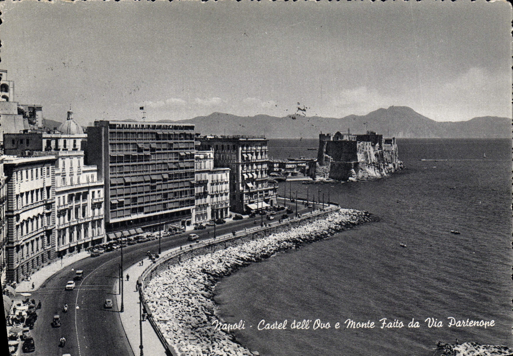 CPA Napaoli Castel Dell Que Monte