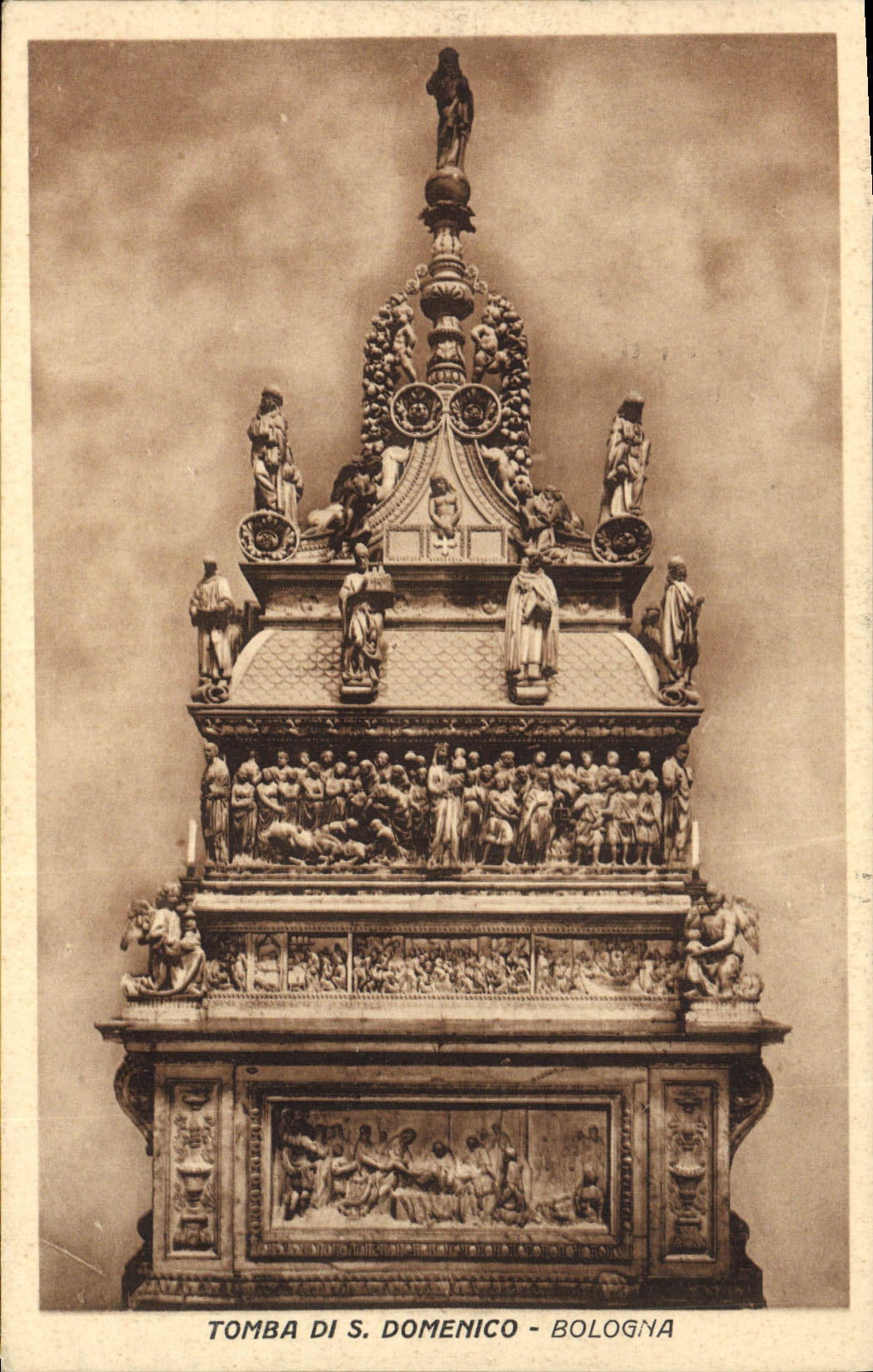 CPA Tomba di S Domenico Bologna