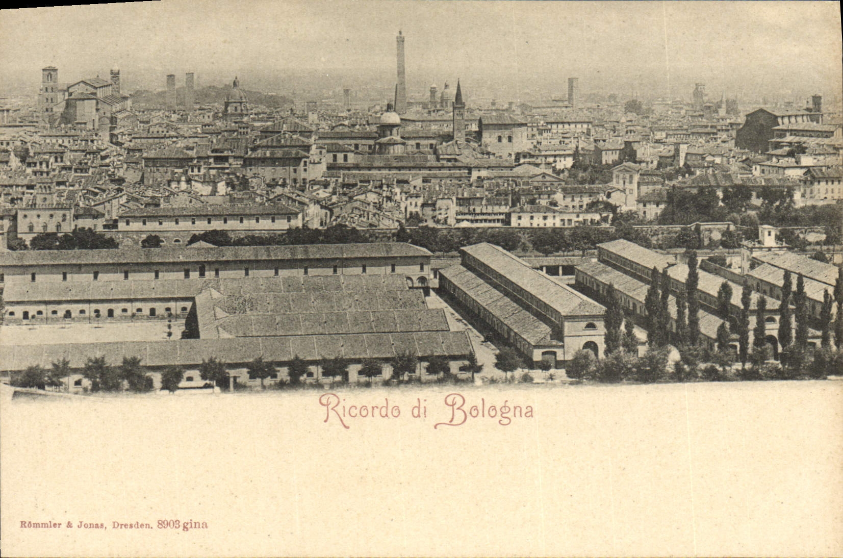 CPA Ricordo Di Bologna