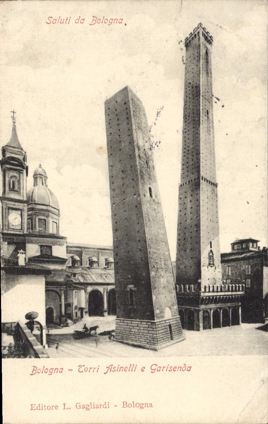 CPA Bologna Torri Asinelli e Garisenda