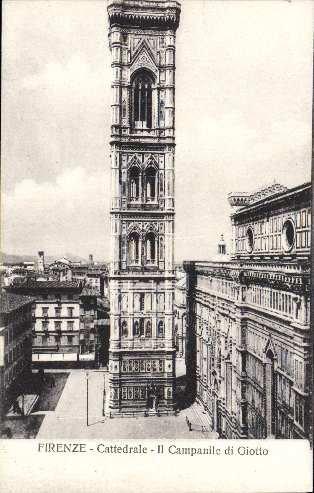 CPA Firenze Cattedrale Il Campanile Di Giotto