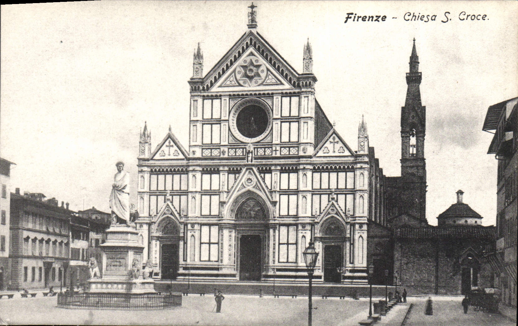 CPA Firenze Chiesa S Croce